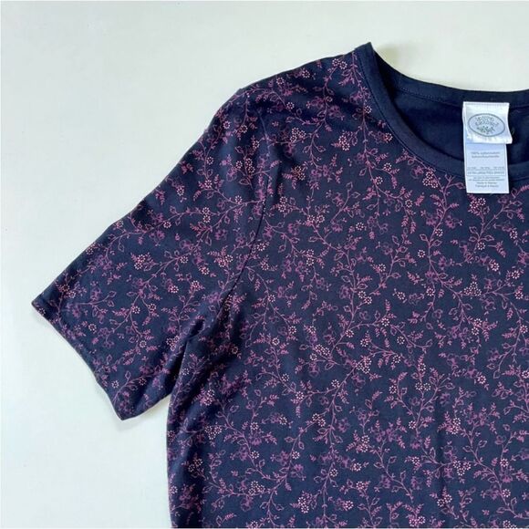 Vintage Laura Ashley 90’s Tee Floral XL - Picture 3 of 7